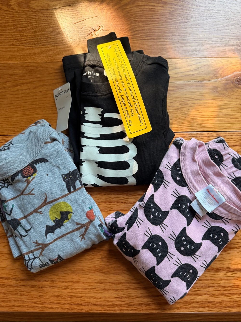 4T Kids Hanna+ Petit Lem NWT Halloween 🎃 Bundle Pajama Sets